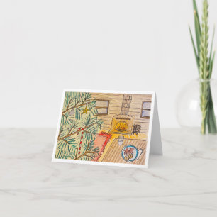 Cartes Pour Fêtes Annuelles Bâton de menthe pour Saint-Nicolas