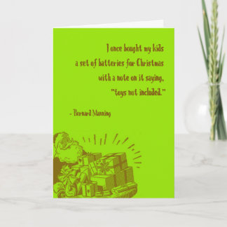 Cartes Pour Fêtes Annuelles Batteries pour Noël