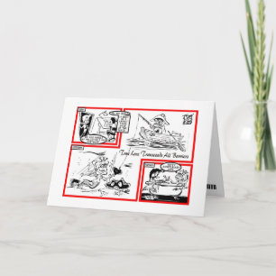 CARTES POUR FÊTES ANNUELLES BATTU : "TARD DE VALENTINE"