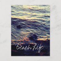 Beach Life Citations Vagues Ocean Sunset Water Pit