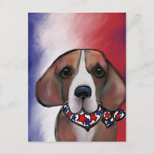 CARTES POUR FÊTES ANNUELLES  BEAGLE  