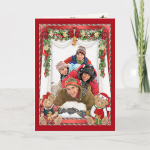 Cartes Pour Fêtes Annuelles Béary Joyeux Noël photo pliée