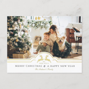 Cartes Pour Fêtes Annuelles Beau cadre de Noël Photo personnalisée