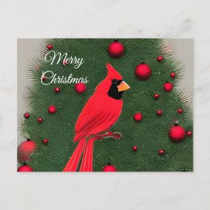 Cartes Pour Fêtes Annuelles Beau Cardinal Rouge Noël