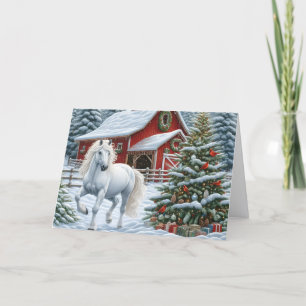Cartes Pour Fêtes Annuelles Beau cheval arabe