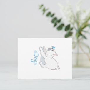 Cartes Pour Fêtes Annuelles Beau Chien À Beurre Français