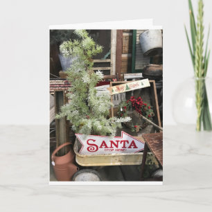 CARTES POUR FÊTES ANNUELLES **BEAU DÉCOR ET SOUHAITS DE NOËL** VACANCES C