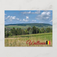 Beau paysage en Wallonie, voyage