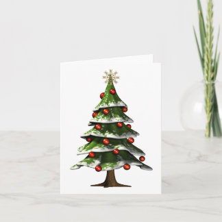 Cartes Pour Fêtes Annuelles Beau sapin de Noël