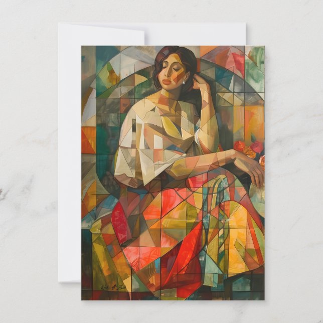 Cartes Pour Fêtes Annuelles Beauté (Devant)