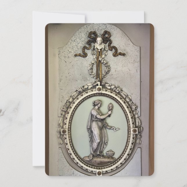 Cartes Pour Fêtes Annuelles Beauté de décolleté (Devant)