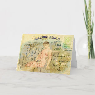 Cartes Pour Fêtes Annuelles Beauté dormante