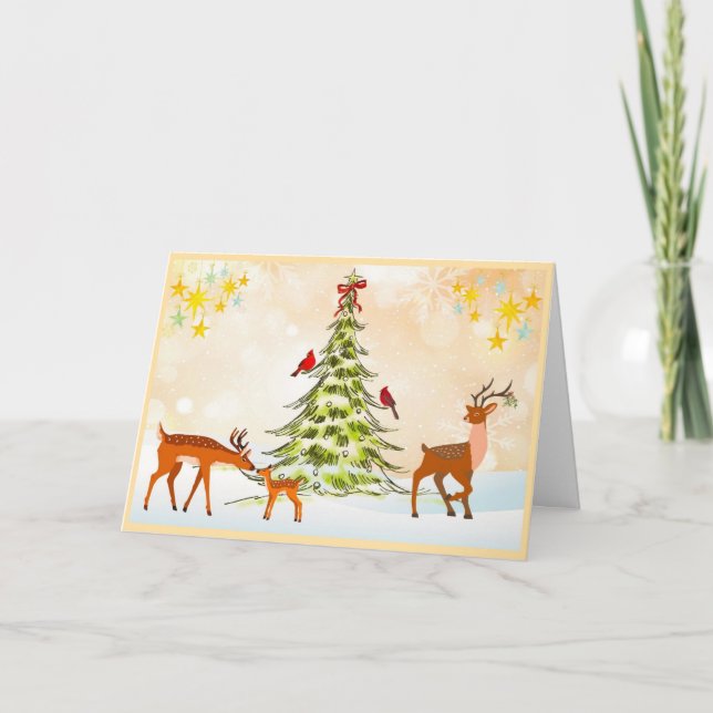 Cartes Pour Fêtes Annuelles Beauty of Nature Holiday Card (Devant)