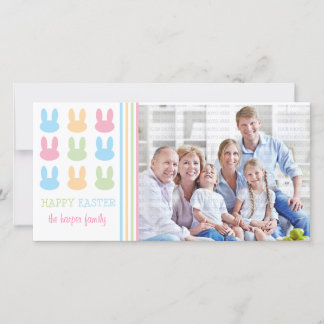 Cartes Pour Fêtes Annuelles Beaux lapins Joyeux Pâques