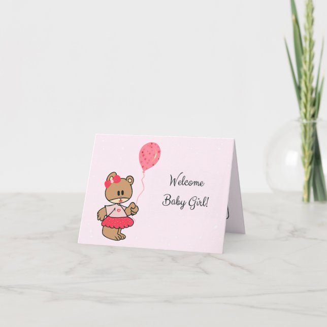 Cartes Pour Fêtes Annuelles Bébé (Devant)