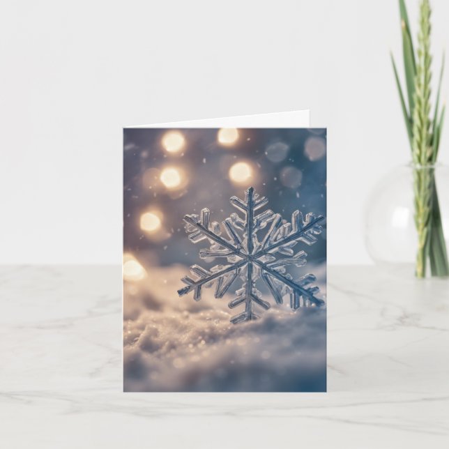 Cartes Pour Fêtes Annuelles Bébé Frosty (Devant)