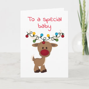 CARTES POUR FÊTES ANNUELLES **BÉBÉ SPÉCIAL** POUR NOËL