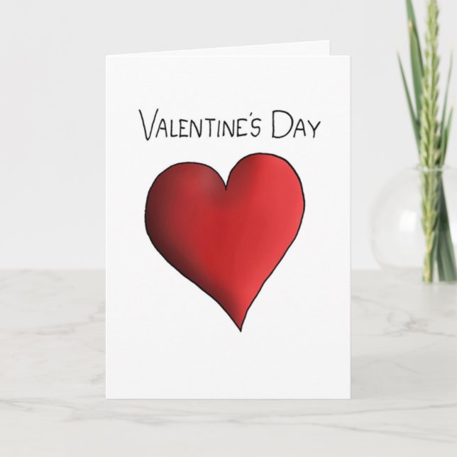 Cartes Pour Fêtes Annuelles Because love isn't complicated enough as it is (Devant)