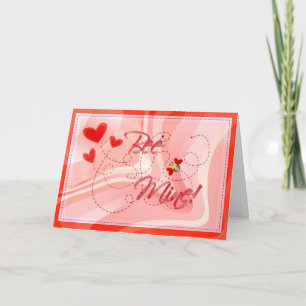 Cartes Pour Fêtes Annuelles BEE MINE VALENTINE par SHARON SHARPE