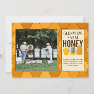 Cartes Pour Fêtes Annuelles Beekeeper Photo Professional Beehives