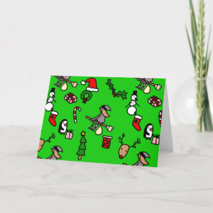 Cartes Pour Fêtes Annuelles befana de Noël de renne