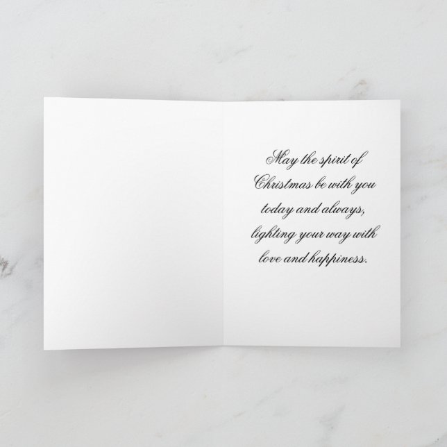 Cartes Pour Fêtes Annuelles Bela Brown Christmas Hope ! (Intérieur)