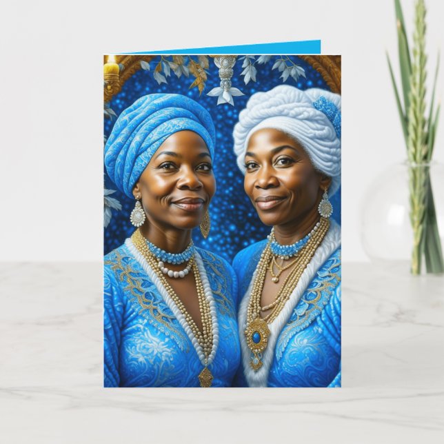 Cartes Pour Fêtes Annuelles Bela Brown Fraternité dans la vie (Devant)