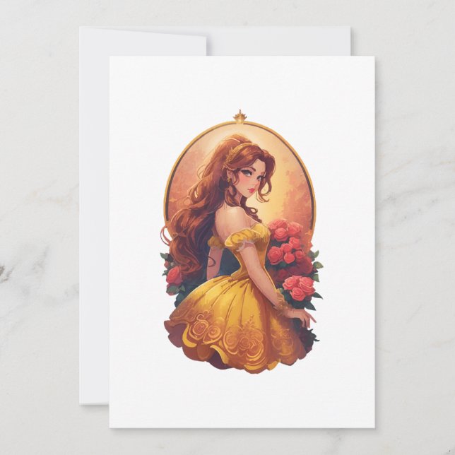 Cartes Pour Fêtes Annuelles Belle (Devant)