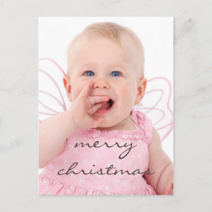 Cartes Pour Fêtes Annuelles Belle Chic Baby Photo Joyeux Noël