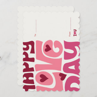 Cartes Pour Fêtes Annuelles Belle et charmante Saint-Valentin.