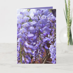 Cartes Pour Fêtes Annuelles Belle Fête des Mères de la Wisteria