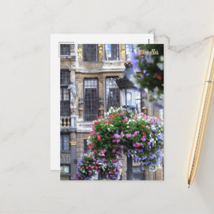 Cartes Pour Fêtes Annuelles Belle Grand Place de Bruxelles, Belgique