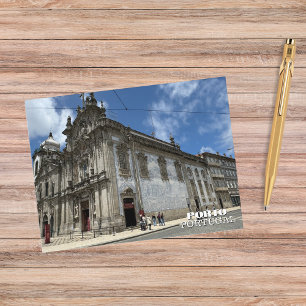 Cartes Pour Fêtes Annuelles Belle Porto Portugal Photographie, Voyage sur mesu