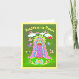 Cartes Pour Fêtes Annuelles Bendiciones de Pasqua Espagne Pâques