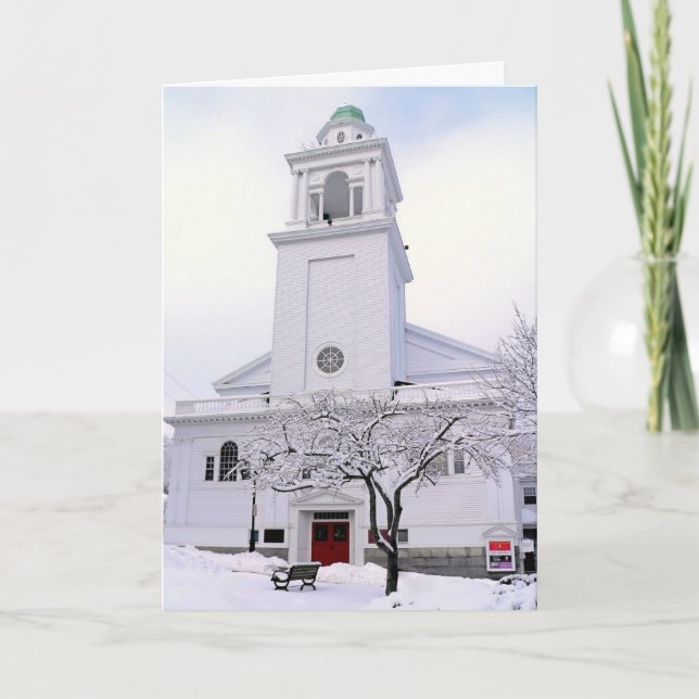 Cartes Pour Fêtes Annuelles Bénédiction de Noël (Devant)