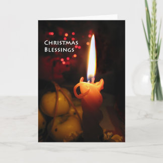Cartes Pour Fêtes Annuelles Bénédiction de Noël