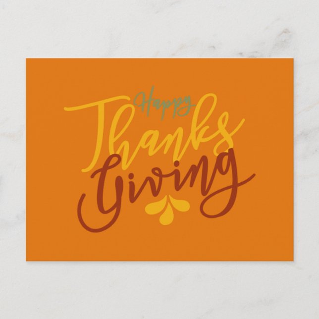 Cartes Pour Fêtes Annuelles Bénédiction de récolte (Devant)