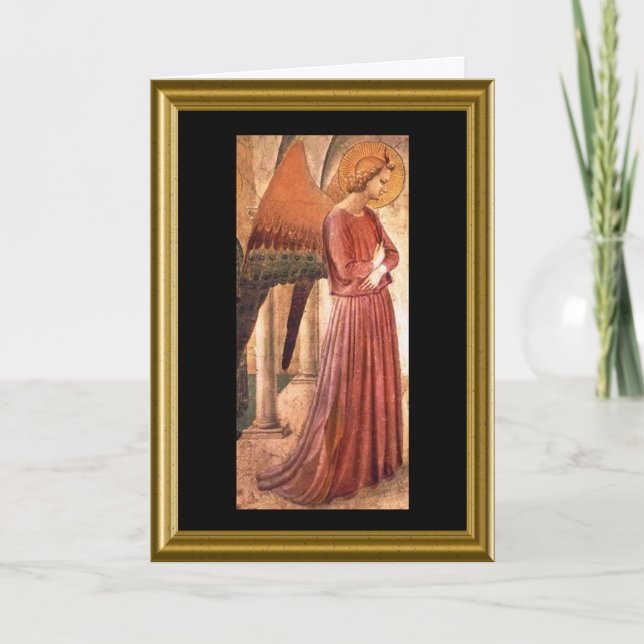 Cartes Pour Fêtes Annuelles Bénédiction de St Francis - Noël (Devant)