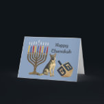 Cartes Pour Fêtes Annuelles Berger allemand Chanukah Card Menorah Dreidel1<br><div class="desc">Se souvenir de sa famille et de ses amis pendant la saison de Chanukah est un merveilleux moyen de rester en contact avec les gens qui vous aiment et qui vous tiennent à coeur. J'ai créé ces cartes de chien Chanukah avec amour et attention et je suis sûr que quiconque...</div>