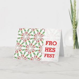 Cartes Pour Fêtes Annuelles Berger allemand de Noël