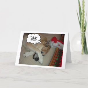 Cartes Pour Fêtes Annuelles Berger allemand de Noël