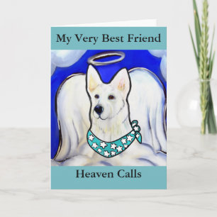 Cartes Pour Fêtes Annuelles Berger Blanc Suisse