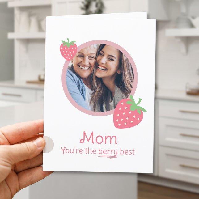 Cartes Pour Fêtes Annuelles Berry Best Maman Fête des mères (Créateur téléchargé)
