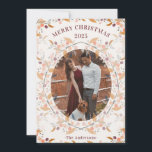 Cartes Pour Fêtes Annuelles Berry Wreath photo encadrée<br><div class="desc">Un design coloré de Noël de baies est sûr d'égayer vos amis et les vacances en famille! Avec des couleurs joyeuses cette carte est chaude et lumineuse pour les vacances!</div>