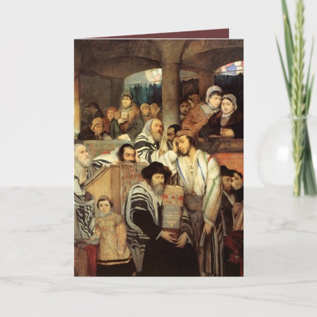 CARTES POUR FÊTES ANNUELLES BEST CHANUKAH GREETING CARDS - GOTTLIEB ARTWORK (Devant)