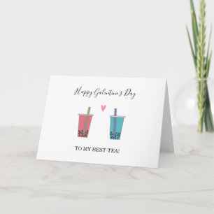 Cartes Pour Fêtes Annuelles bestie amusante Bonne amitié de la Saint-Galentin