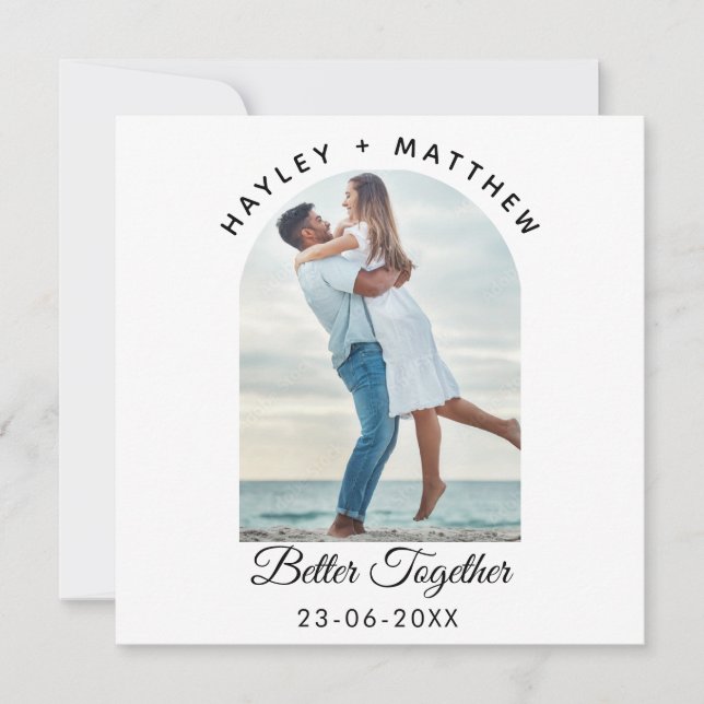 Cartes Pour Fêtes Annuelles Better Together Valentine's Day Photo (Devant)