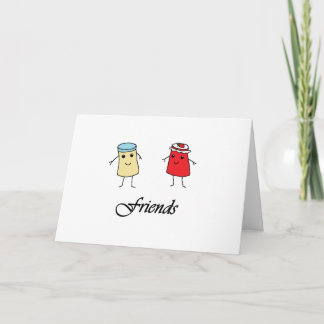 Cartes Pour Fêtes Annuelles Beurre d'arachide & Amis de gelée