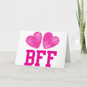 Cartes Pour Fêtes Annuelles BFF Meilleurs amis pour toujours ! ! ! génial !