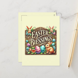 Cartes Pour Fêtes Annuelles Bienheureux de Pâques